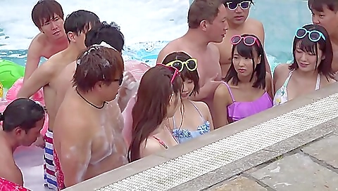 Showerei having a hot asian nurse