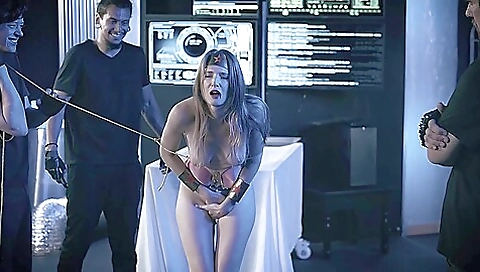 Cute blonde gives a great blowjob