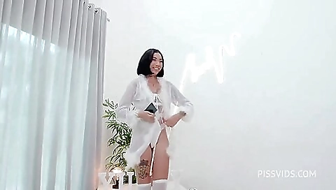 Sexy babe with a perfect body